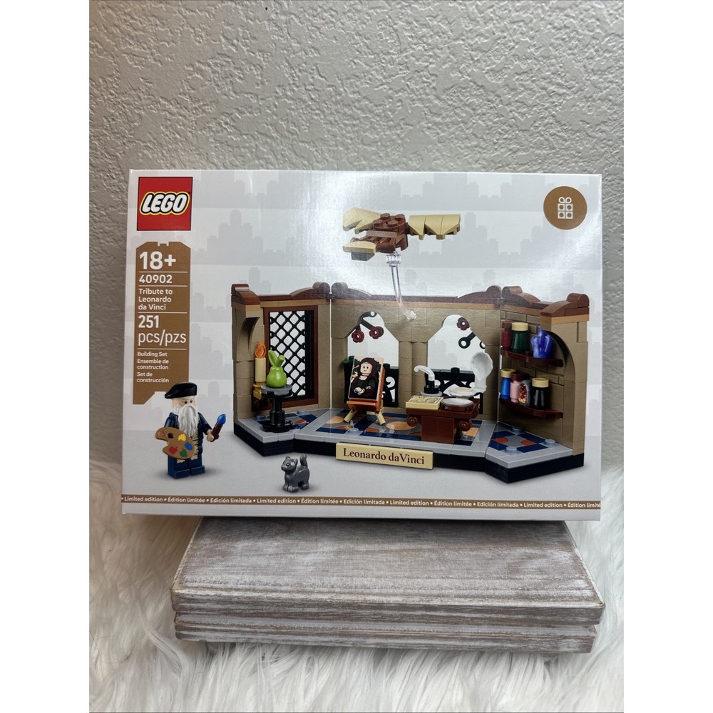 $30 🌙 LEGO 40902 Tribute to Leonardo da Vinci Limited Edition NEW! SEALED